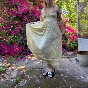 Urban outfitters peasant maxi dress